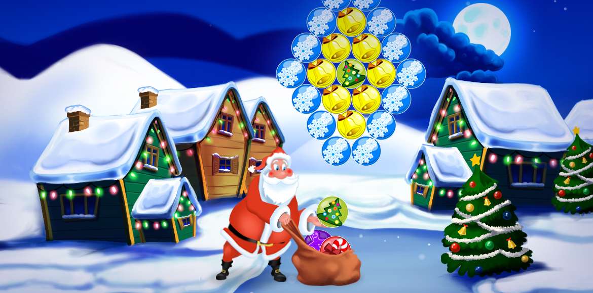 Christmas Bubble Shooter: Play Christmas Bubble Shooter