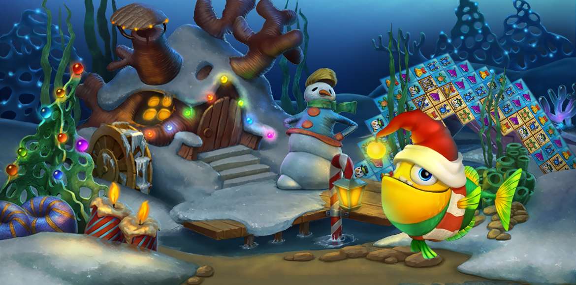 Fishdom Christmas 2022 Fishdom - Frosty Splash - Play Thousands Of Games - Gamehouse