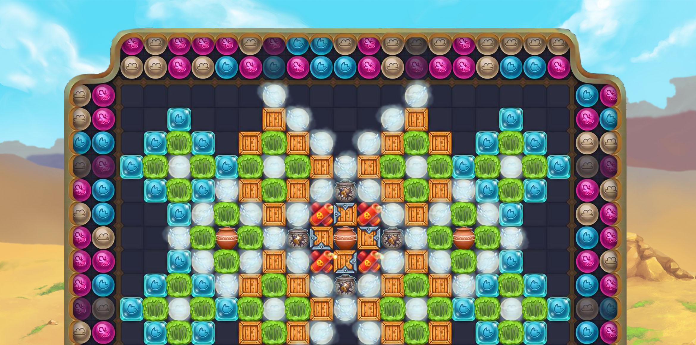 Marble sales match game