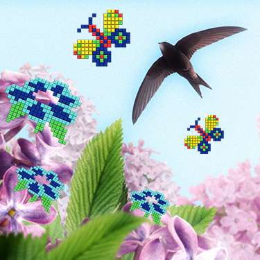 Puzzle Games - Spring Mosaics