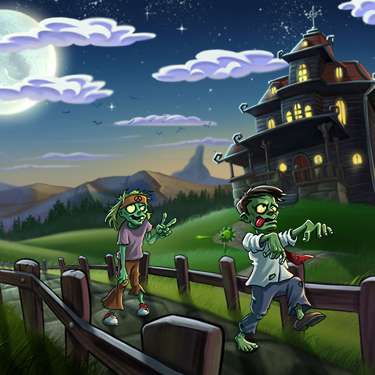 Card Games - Zombie Solitaire
