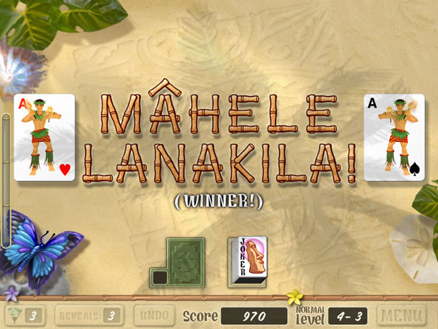 aloha tripeaks solitaire free online