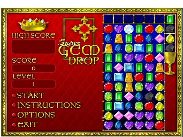 Super Gem Drop Online Free Game | GameHouse