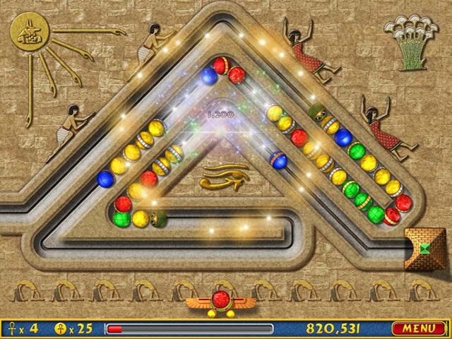 play luxor game free online