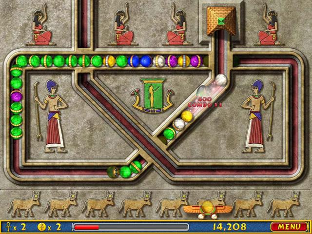 free downloadable luxor game