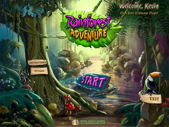 free online rainforest adventure game