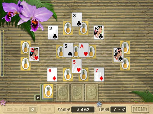 Play aloha solitaire free now