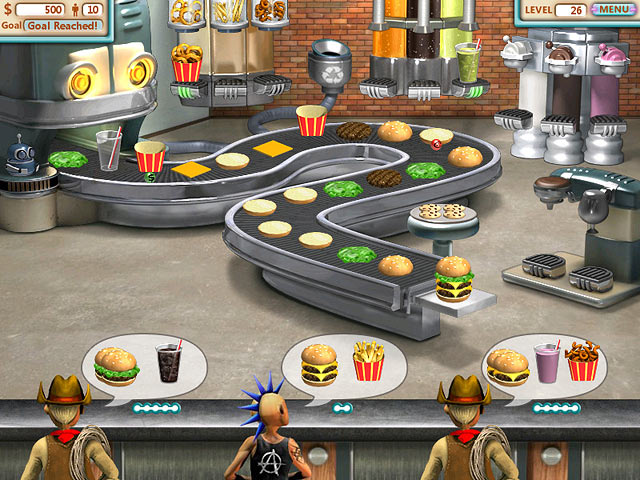 big fish games burger shop