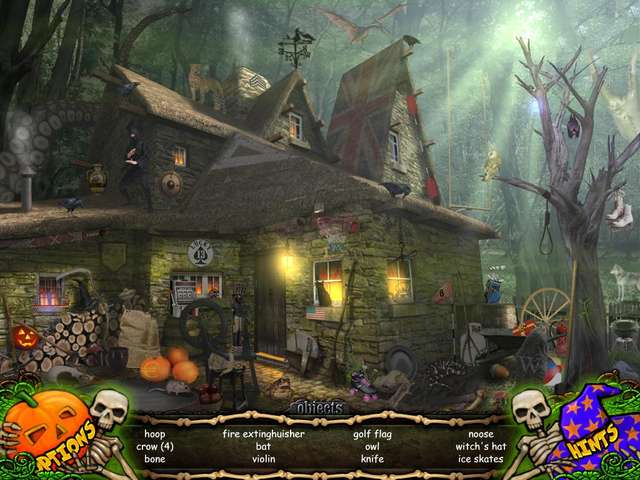 hidden object halloween games