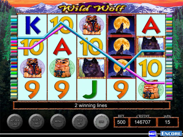 Free Slot Games Wild Wolf