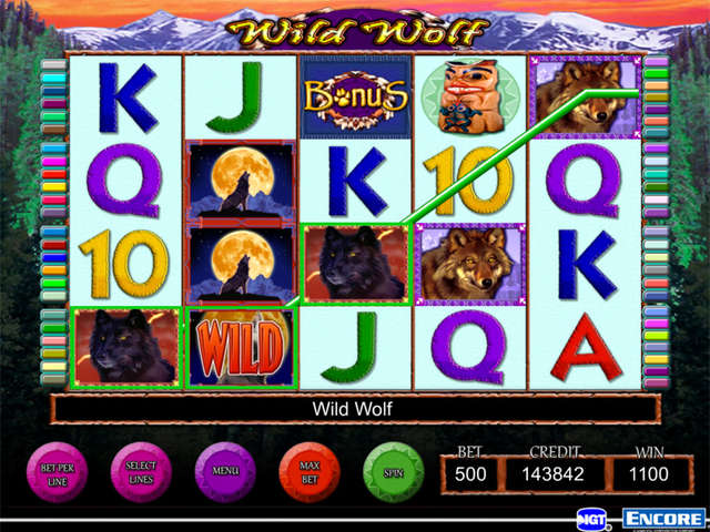 free slot games wild wolf