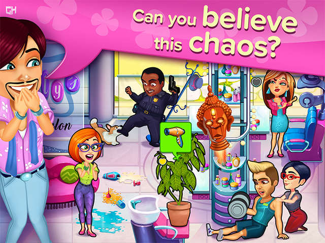Sally’s Salon: Kiss (and,furthermore) Make-Up Game