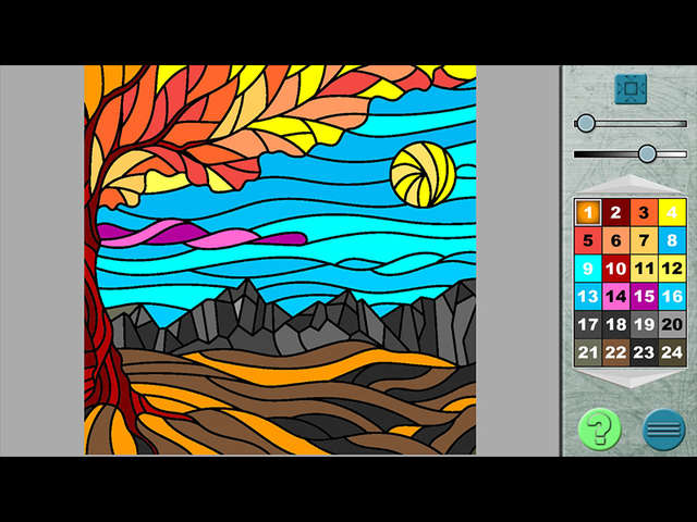 figured art paint by numbers