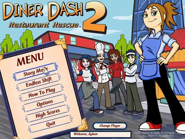 play diner dash free online