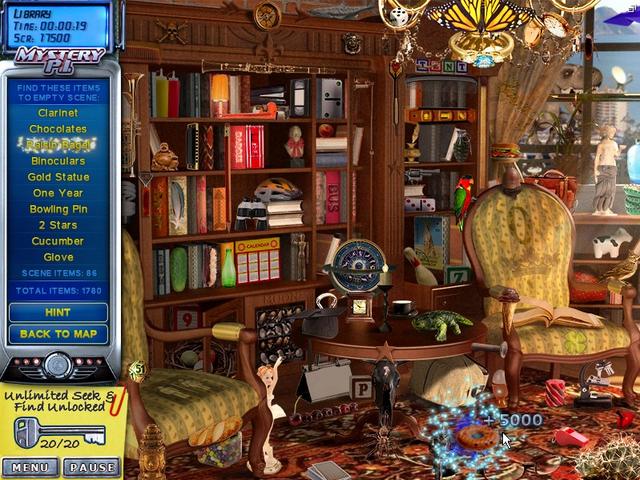 free online mystery pi hidden object games