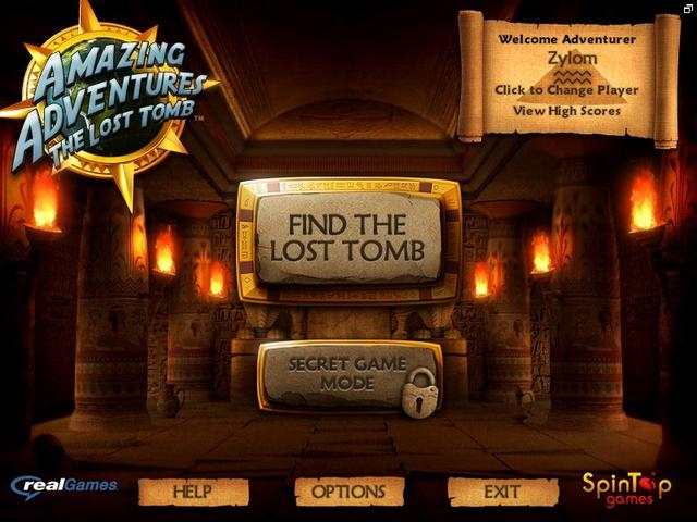 Amazing Adventures The Lost Tomb Gamehouse