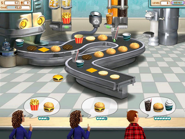 online burger shop games