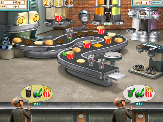 online burger shop games