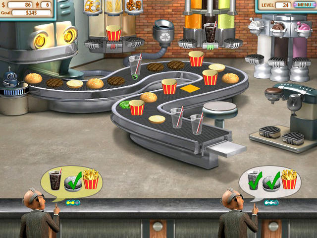 play burger shop online mac