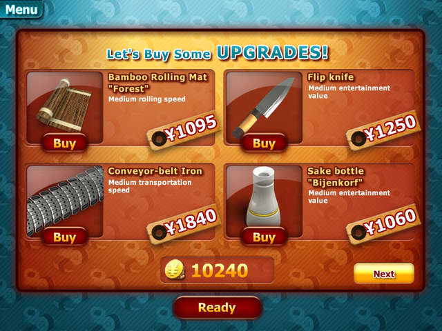 play youda sushi chef free online