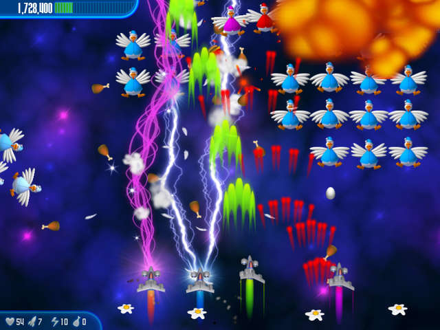 chicken invaders online game