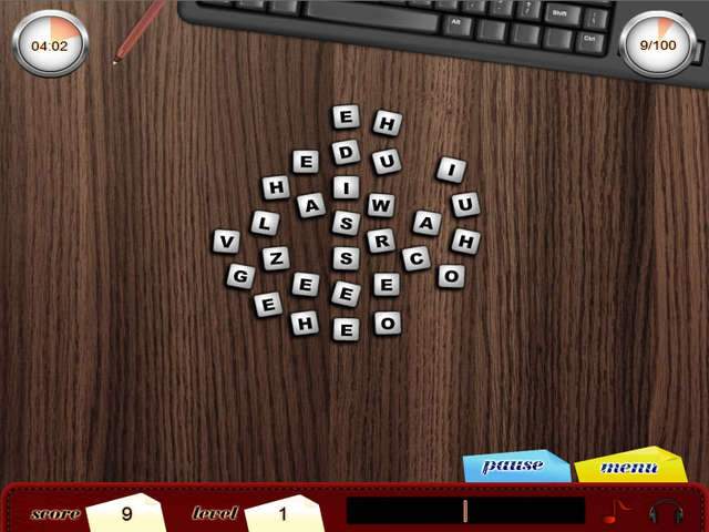 Letter Scramble Online Free Game GameHouse