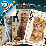 Jewel Match Solitaire Cats and Cards Collector's Edition