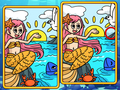 Mermaids Spot The Differences