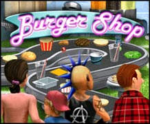 burger shop game online list