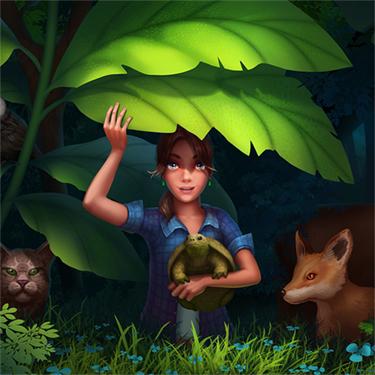 Puzzle Games - Adventure Mosaics - Forest Spirits