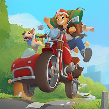GameHouse Exclusive Games - Adventure Mosaics - Moto-Trip