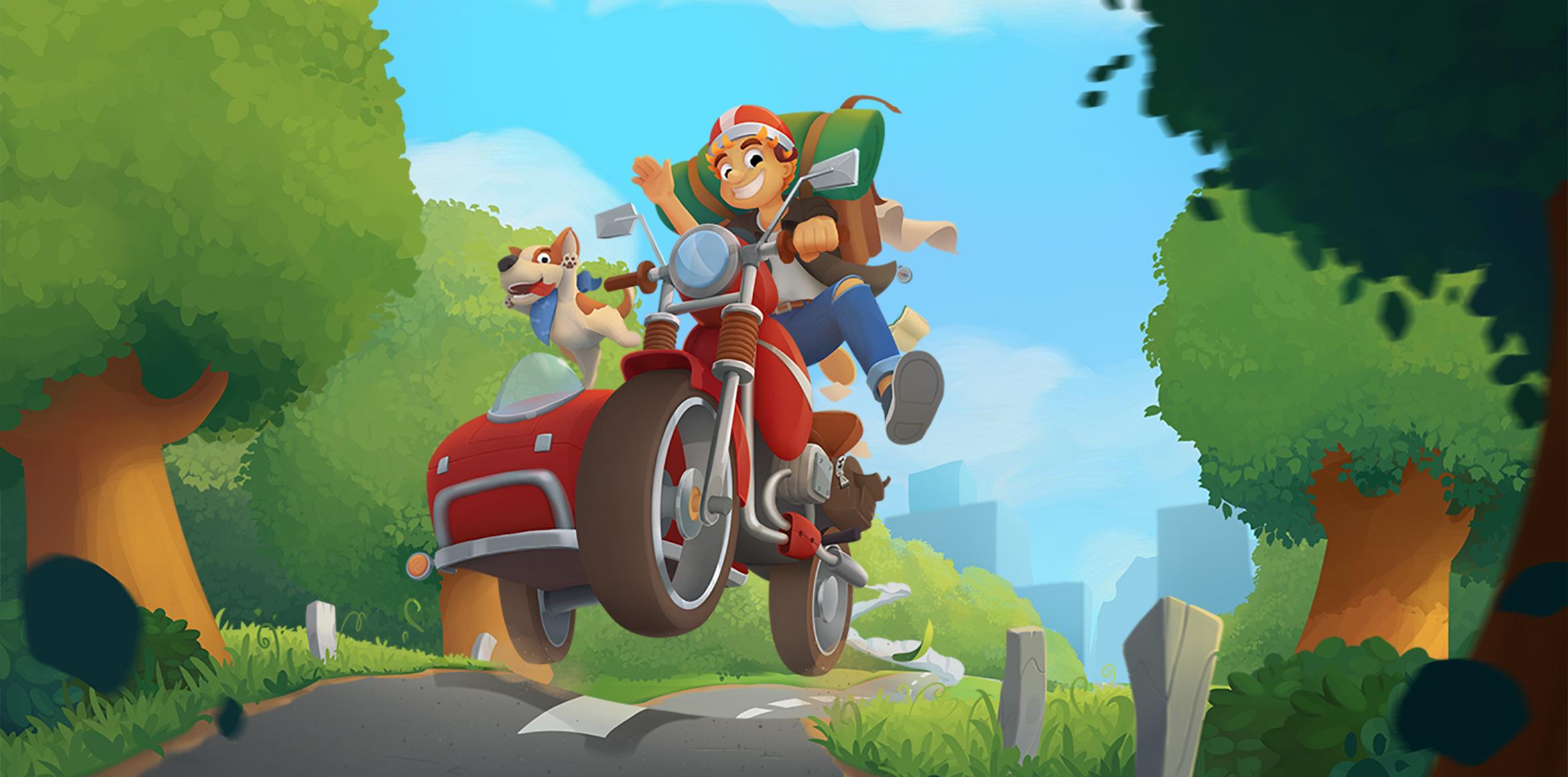 Adventure Mosaics - Moto-Trip