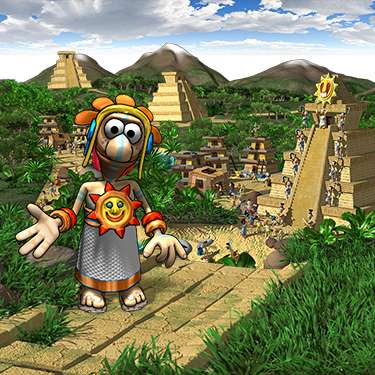 Resource Management Games - Aztec Tribe 2 - New Land