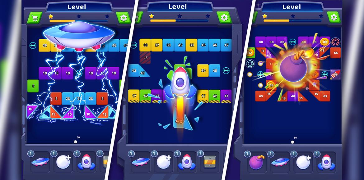 Bricks Crusher Breaker Ball- Screenshoot