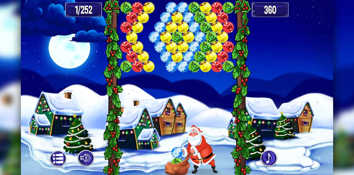 Bubble Shooter: Christmas Edition - Jogos de Arcade - 1001 Jogos