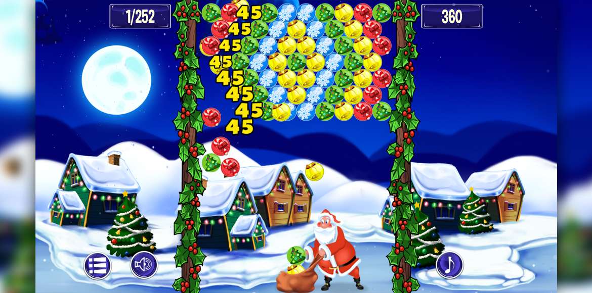 Bubble Game 3: Christmas Edition - Online Game - Play for Free