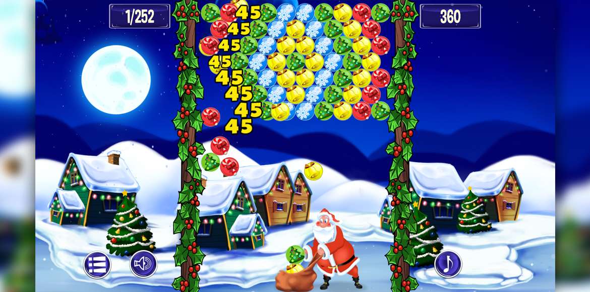 Bubble Shooter: Christmas Edition - Arcade Games 