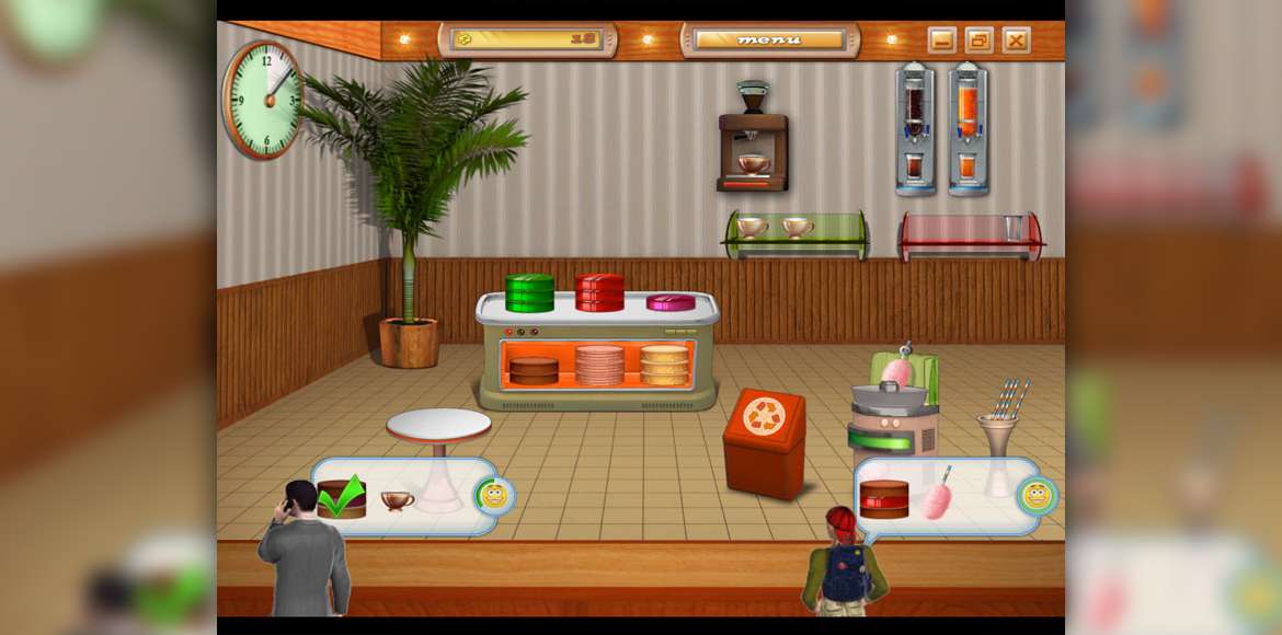 Cake shop shop games