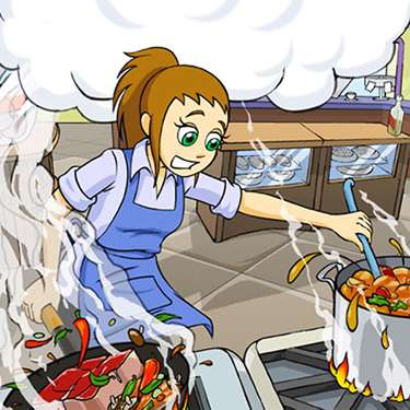 Time Management Games - Cooking Dash