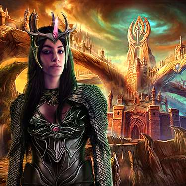 Hidden Object Games - Dark Realm - Queen of Flames Platinum Edition