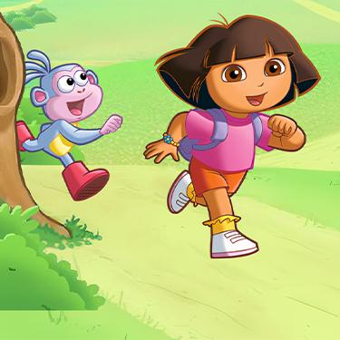 Action Games - Dora The Explorer - Swiper's Big Adventure