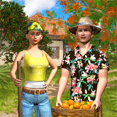 Match 3 Games - Dream Fruit Farm - Paradise Island