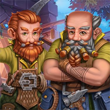 Puzzle Games - Dwarves Craft - Father's Home