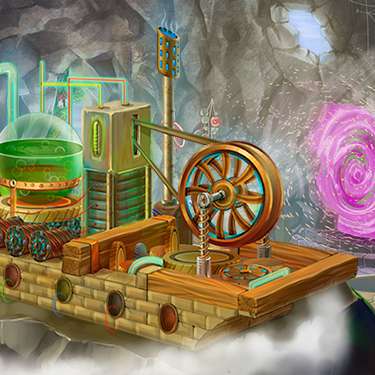 Match 3 Games - Fairy Land - The Magical Machine