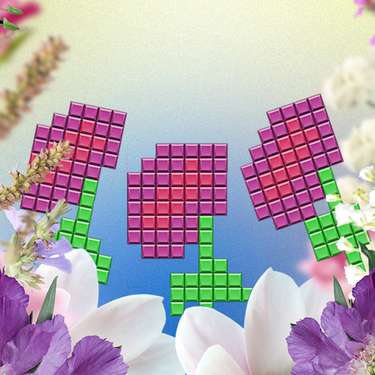 Puzzle Games - Flowers Mosaics