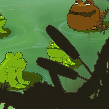 Puzzle Games - Frogs vs Storks