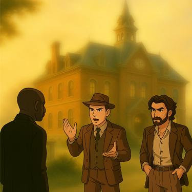 Gaslamp Cases 13 - The Crimson Portrait