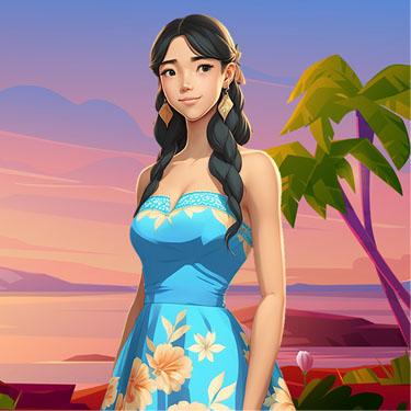 Card Games - Hawaiian Solitaire