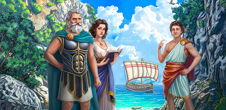 GameHouse Exclusive Games - History Mosaics - Ancient Greece