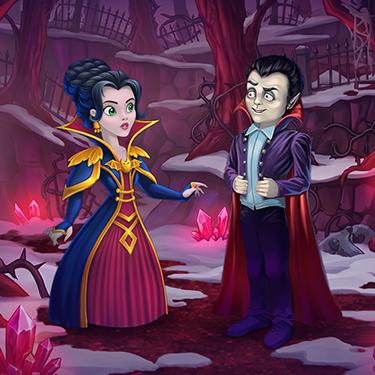 Time Management Games - Incredible Dracula - Bloodwood Secrets Collector's Edition
